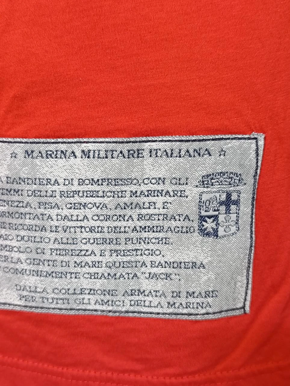 Vintage "Armata di Mare" T-shirt 100% katoen R858 – photo 4
